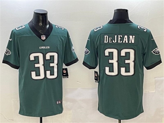 Philadelphia Eagles #33 Cooper DeJean Green 2024 New Vapor Untouchable Limited Football Stitched Jersey - Zenithce
