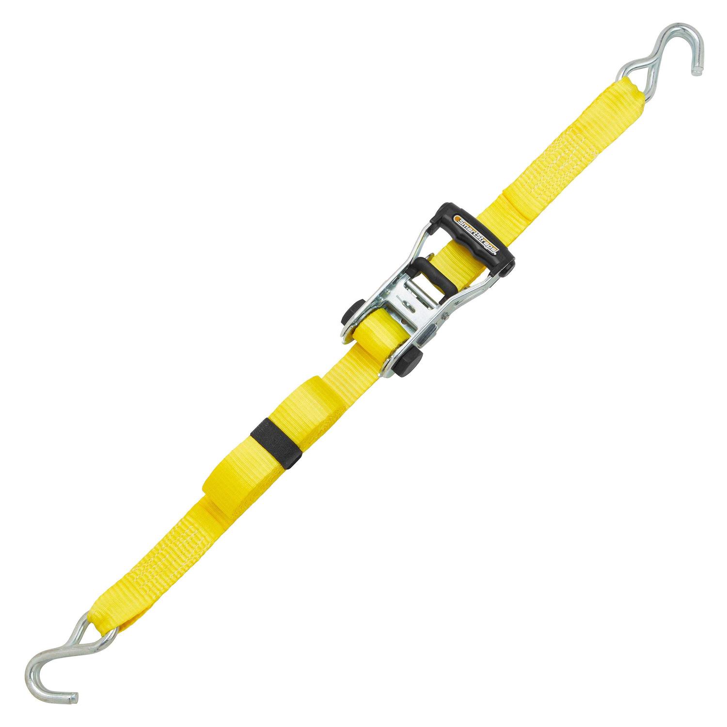 SmartStraps 14′ 1500 lb Padded Ratchet Tie Down 4 Pack - Zenithce