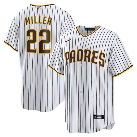 San Diego Padres #22 Mason Miller White Cool Base Stitched Jersey - Zenithce