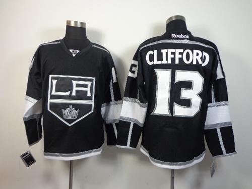 Kings #13 Kyle Clifford Black Home Stitched Jersey - Zenithce