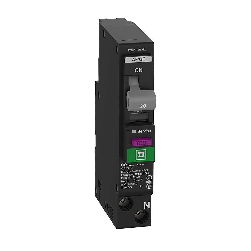 Square D QO120GFI Circuit Breaker - Zenithce