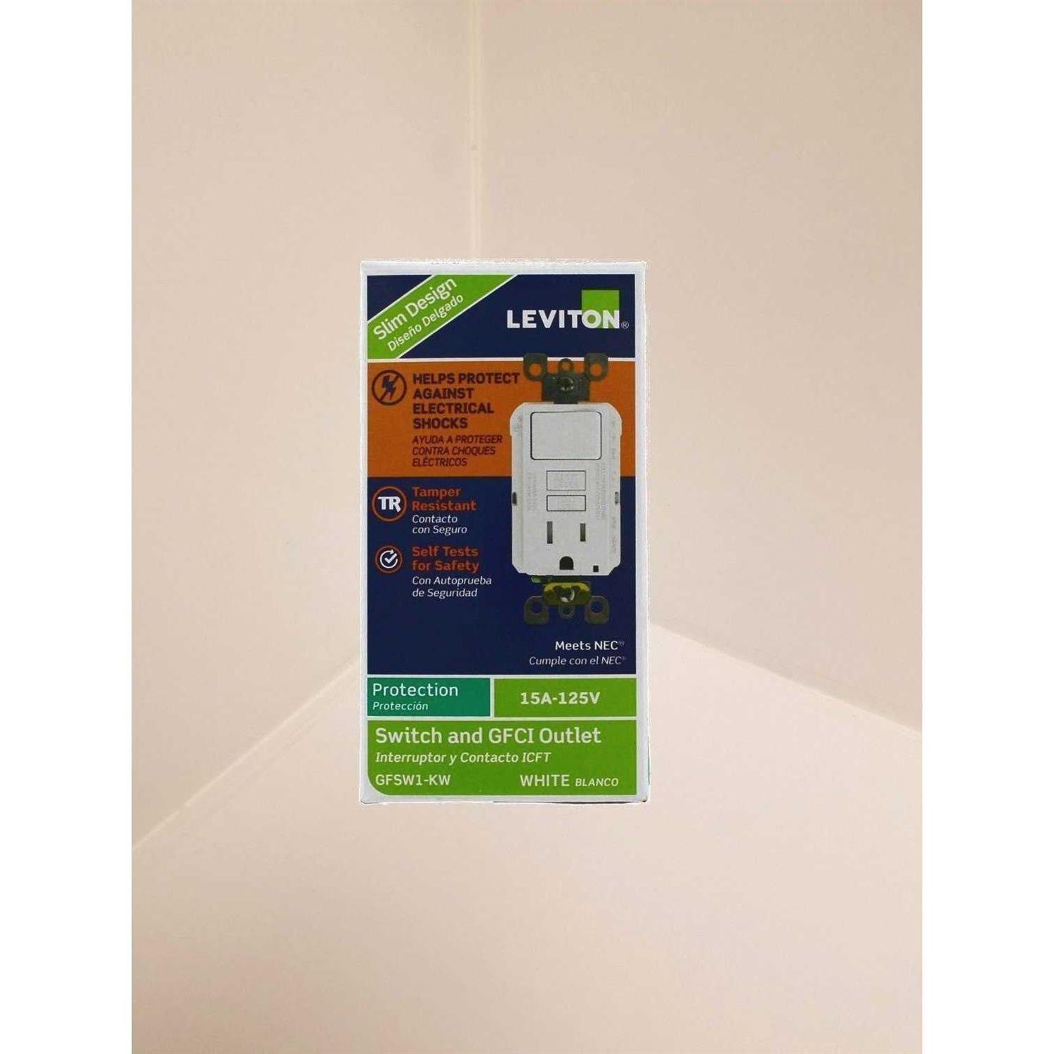 Leviton GFRBF-W Slim Blank GFCI - Zenithce