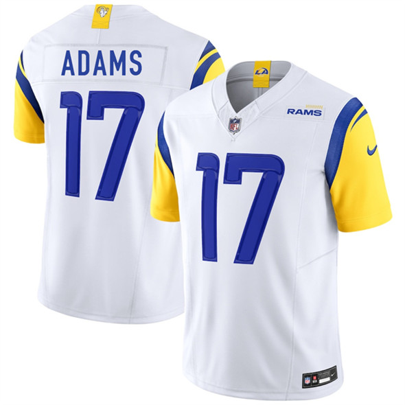 Los Angeles Rams #17 Davante Adams White 2024 F.U.S.E. Vapor Untouchable Limited Stitched Jersey - Zenithce