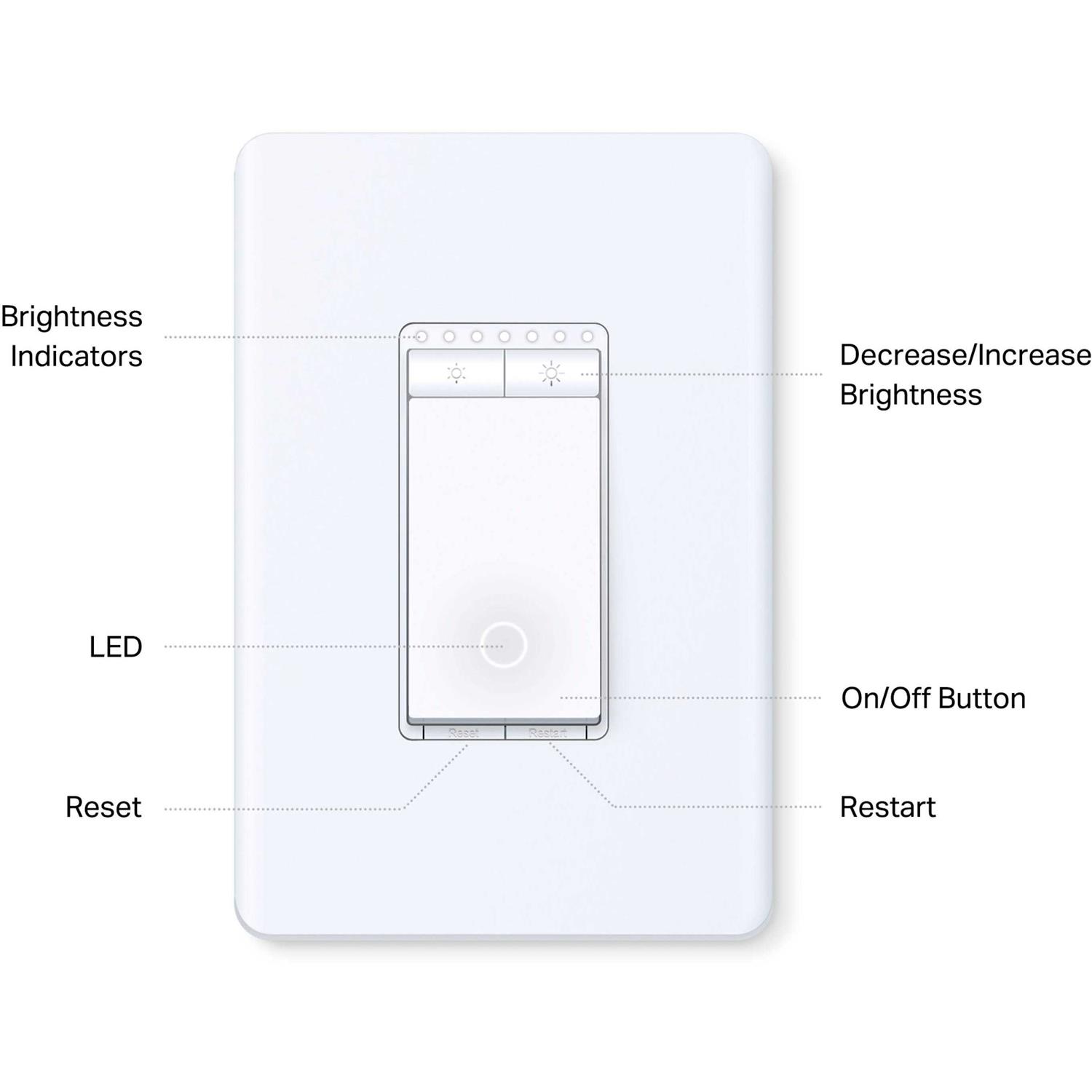 TP-Link TAPO S200D Smart Remote Dimmer Switch - Zenithce