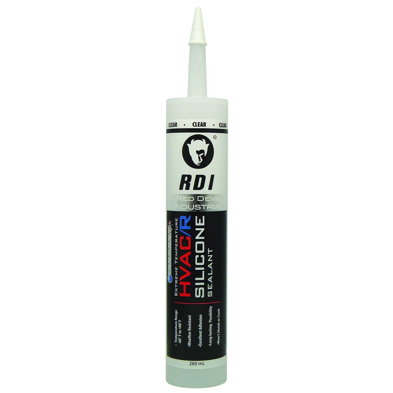 Red Devil Extreme Temperature Hvac/R Silicone Sealant 089650 - Zenithce