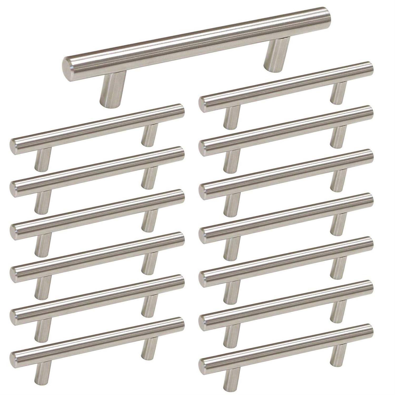 homdiy Cabinet Handles Brushed Nickel Pulls Cabinet Hardware - Zenithce
