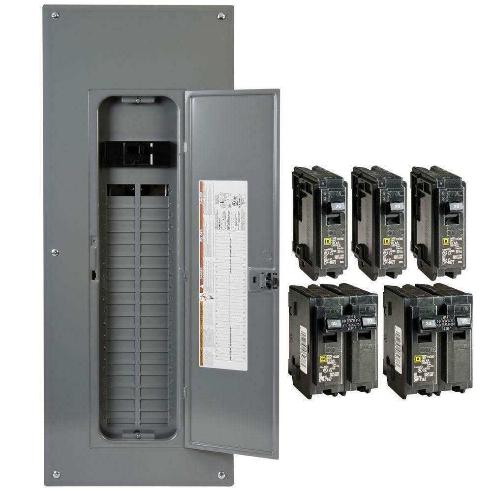 Square D HOM4080M200PCVP Homeline Indoor Main Breaker Load Center - Zenithce