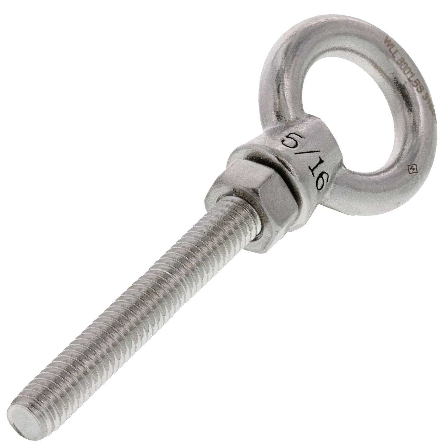Stainless Steel Shoulder Eye Bolt - Zenithce