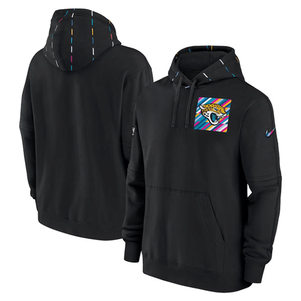 Jacksonville Jaguars Black 2023 Crucial Catch Club Pullover Hoodie - Zenithce