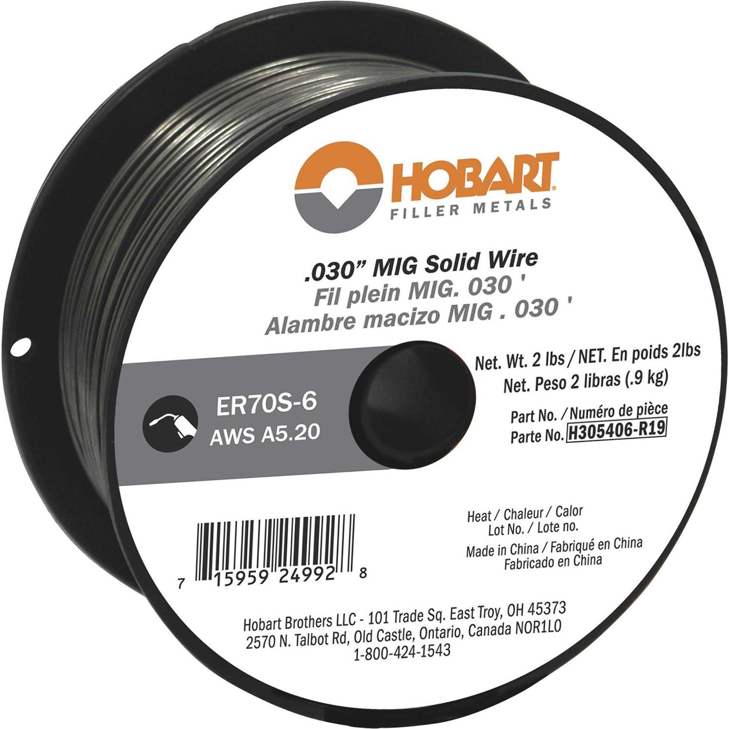 Hobart ER 70S-6 Carbon Steel Solid Welding Wire - Zenithce