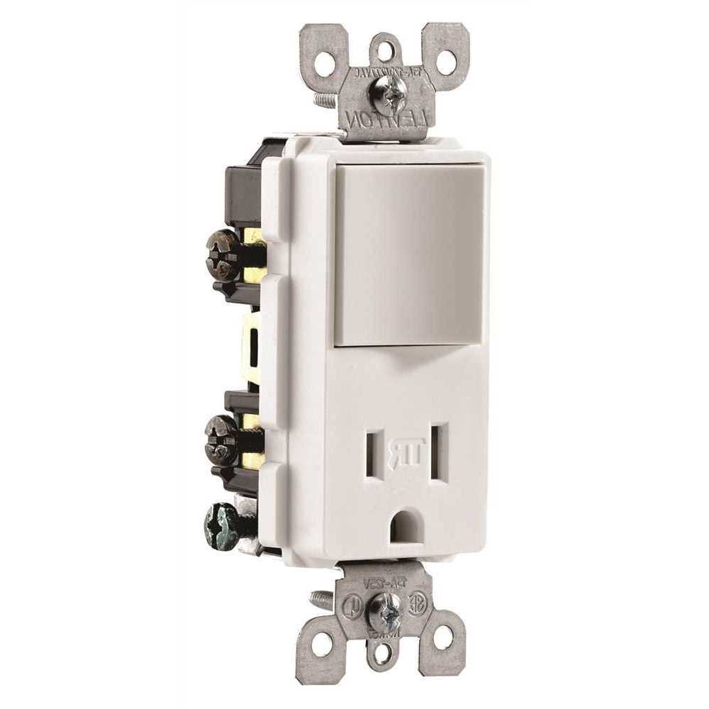 Leviton T5325-WMP Decora 15 Amp Tamper-Resistant Duplex Outlet - Zenithce