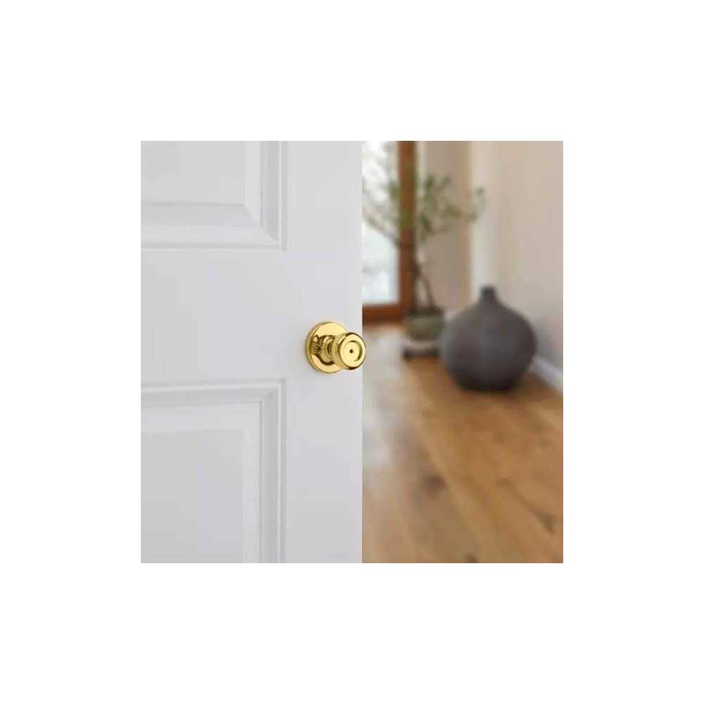 Kwikset Polished Brass Mobile Home Interior Conversion Kit - Zenithce