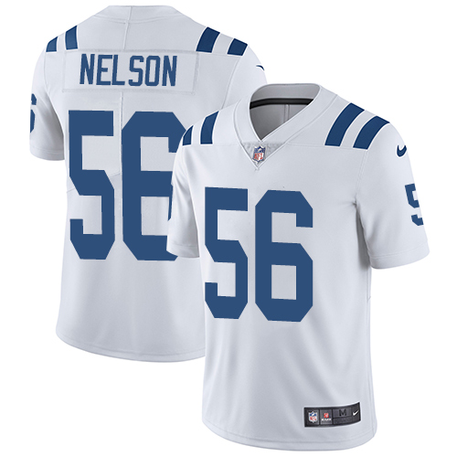 Indianapolis Colts #56 Quenton Nelson White Vapor Untouchable Limited Stitched Jersey - Zenithce