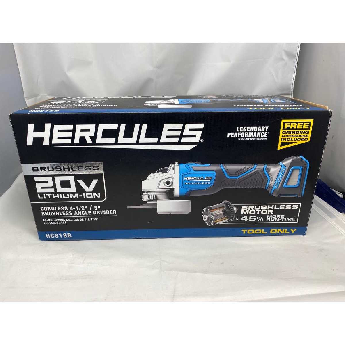 Hercules 20V Brushless Cordless 1/2 in. Ultra-Torque Impact Wrench - Zenithce