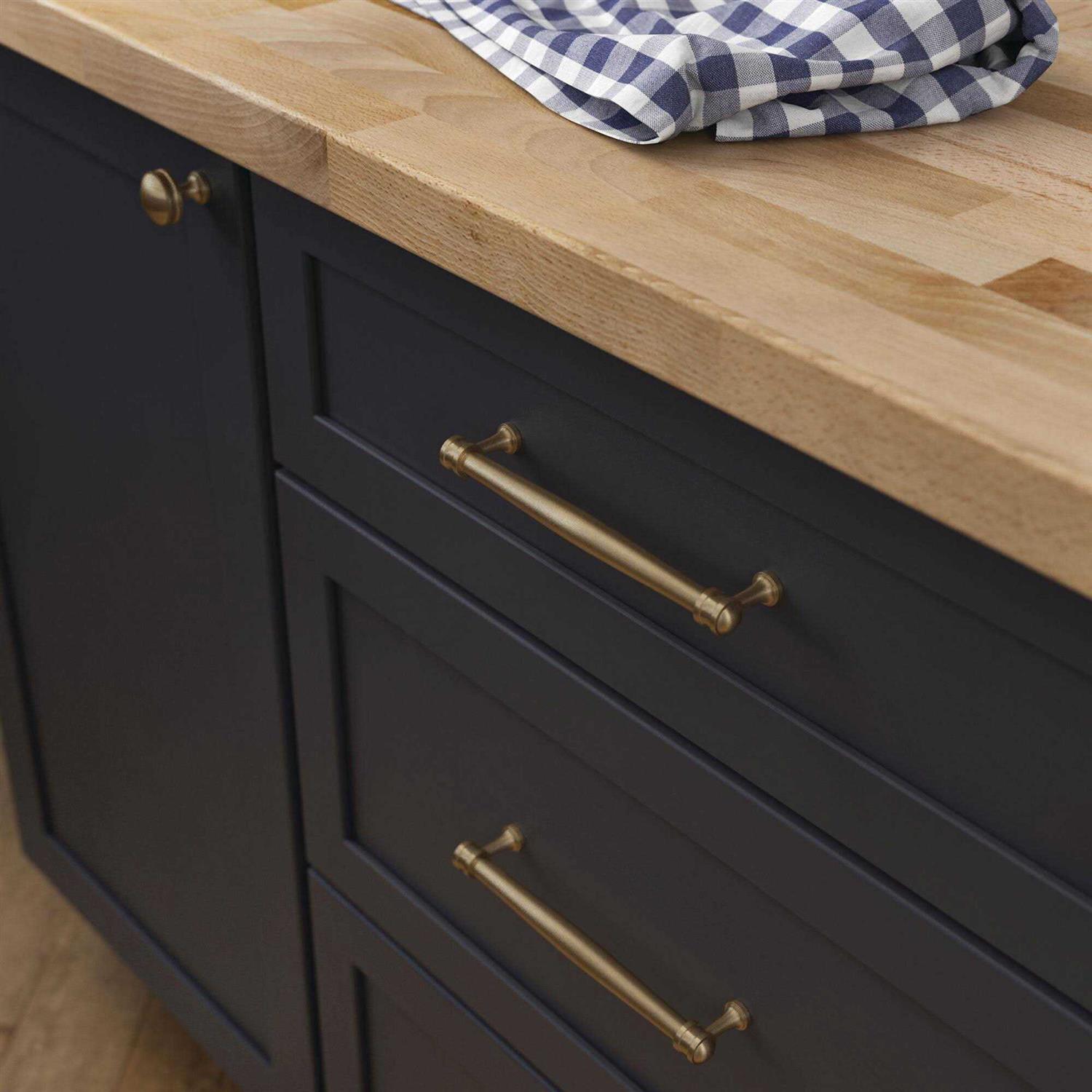 Liberty Champagne Bronze Charmaine Cabinet & Drawer Pull - Zenithce