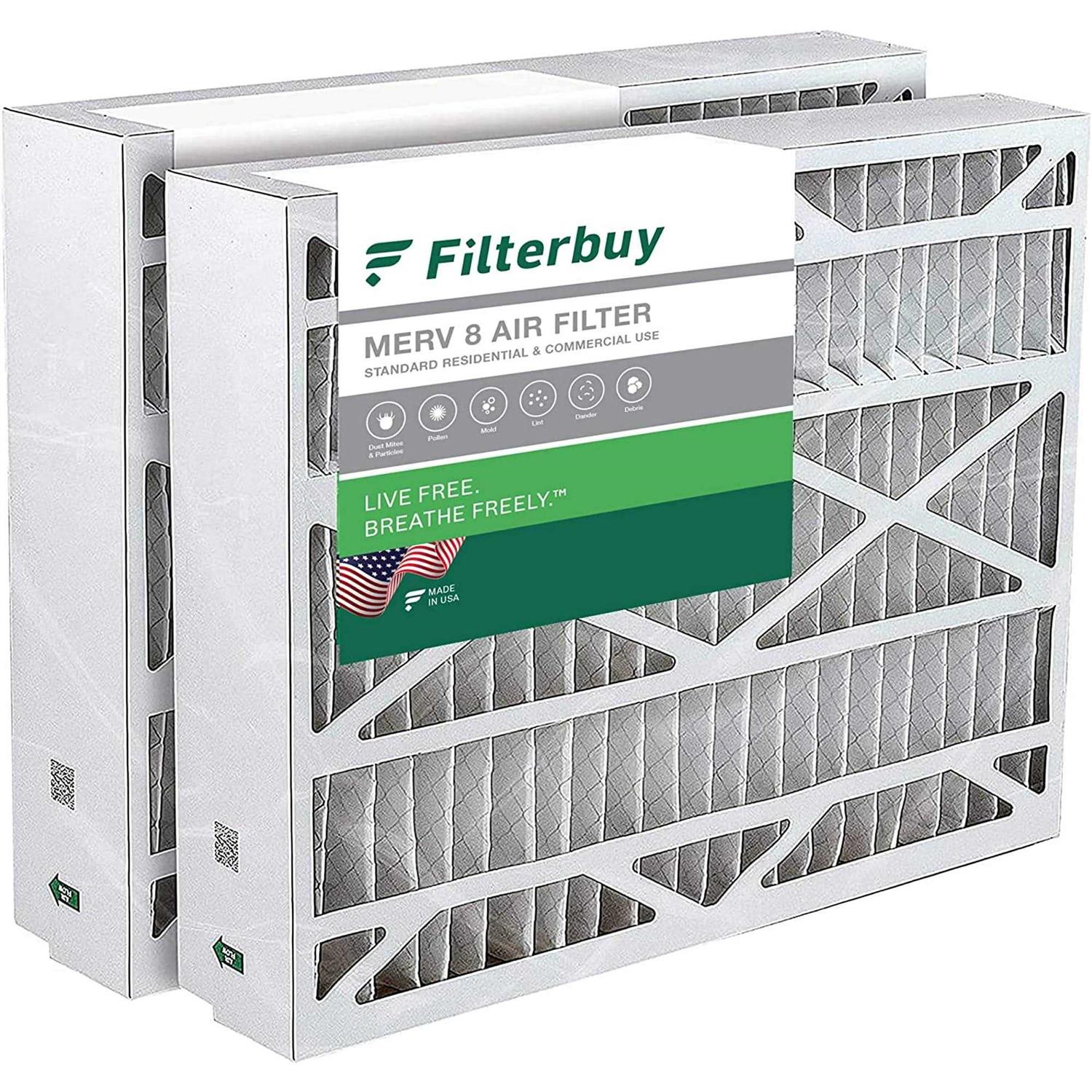 Filterbuy Air Filter MERV 11 Pleated HVAC AC Furnace Filters Replacement - Zenithce