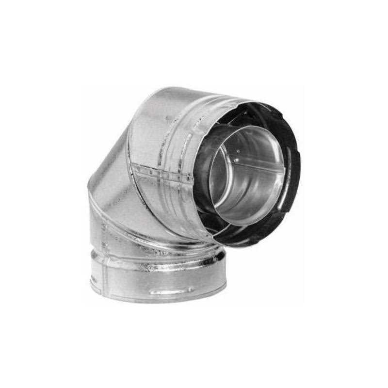 Duravent 58DVA-E90 DirectVent Pro 90 Elbow - Zenithce