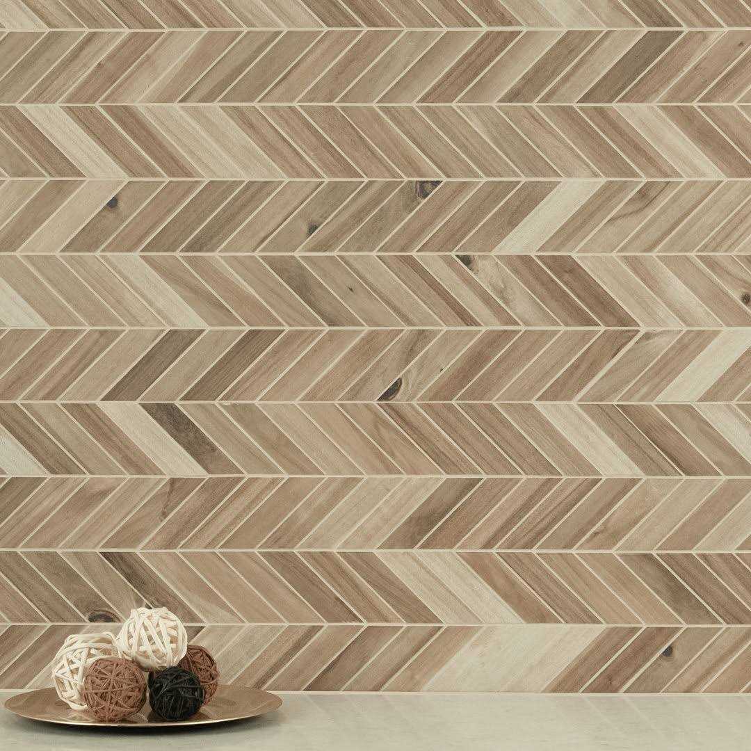 MSI Havenwood Chevron Matte Porcelain Tile - Zenithce