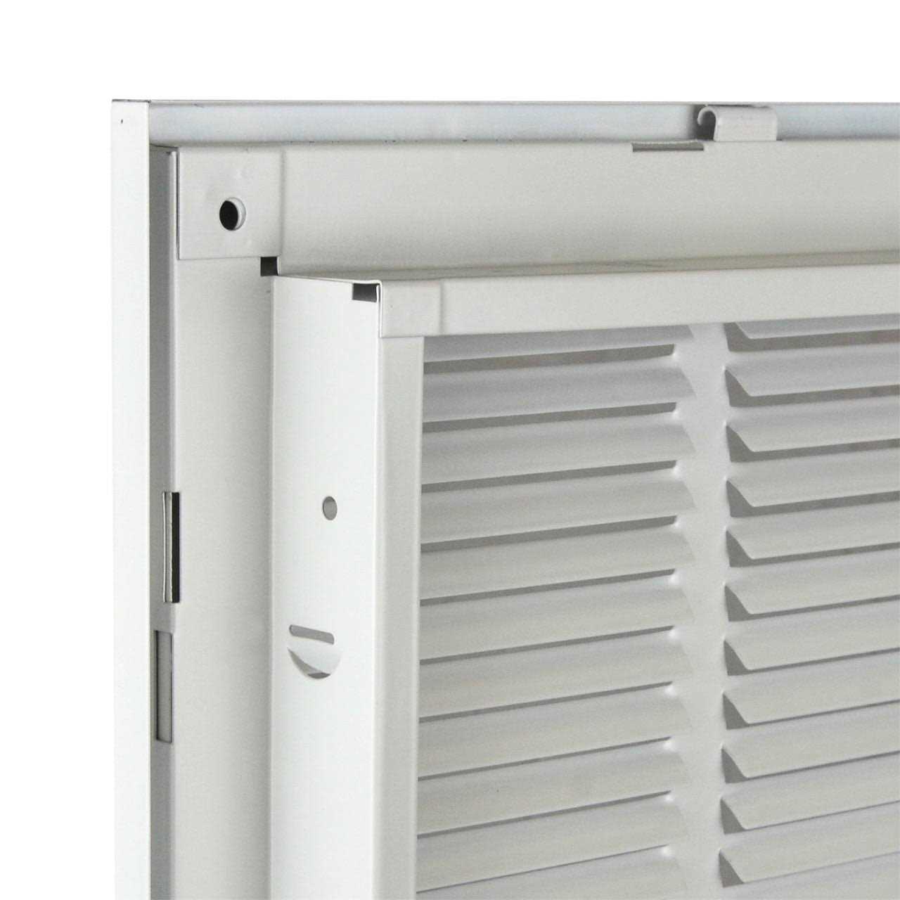 Venti Air Wide x High Return Air Filter Grille of Steel - Zenithce