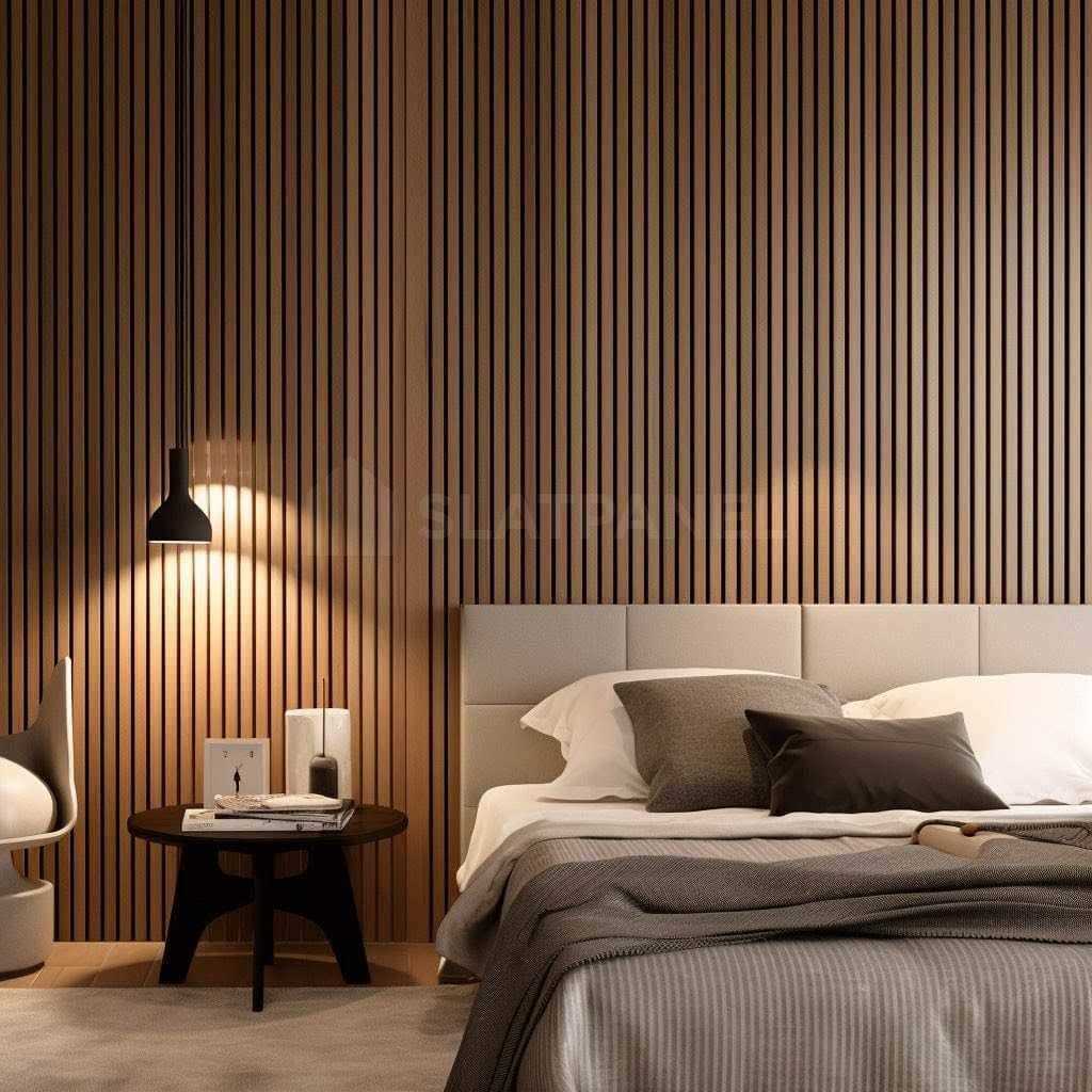 The Wood Veneer Hub Acoustic Slat Wood Wall Panels - Zenithce