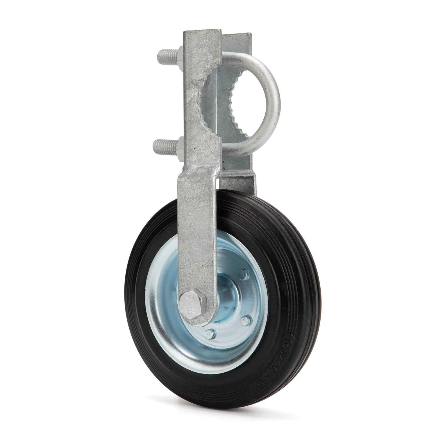 SANKINS Gate Helper Wheel for Supporting Metal Swing Gates with 1-5/8 Thru 2 Gate Frames - Zenithce