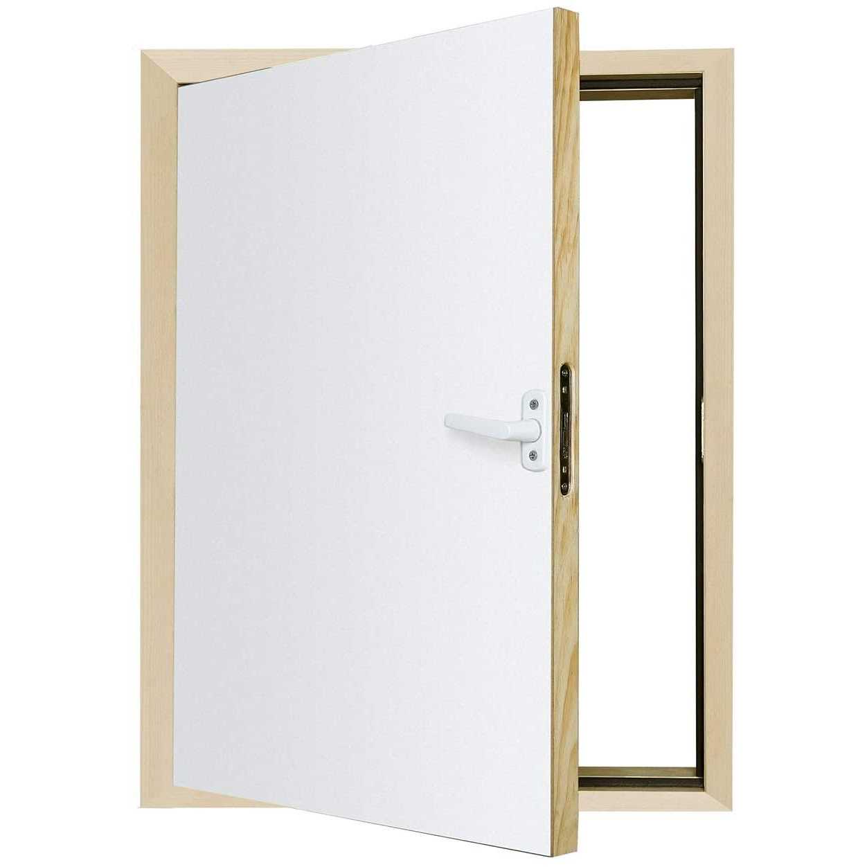 Fakro DWK Wall Hatch Wooden Insulated Access Door - Zenithce