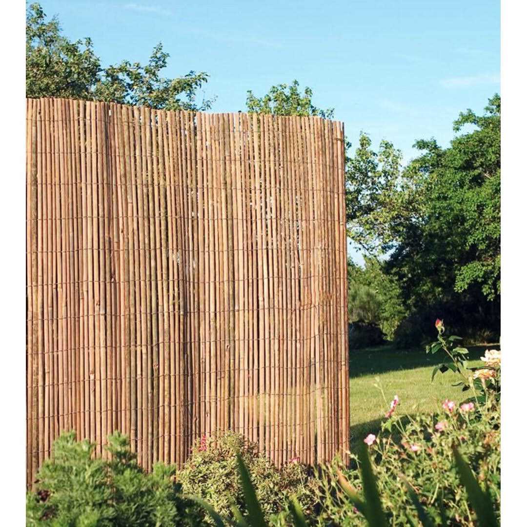 MGP 60 in. x 168 in. W Natural Bamboo Reed Fence Panel - Zenithce