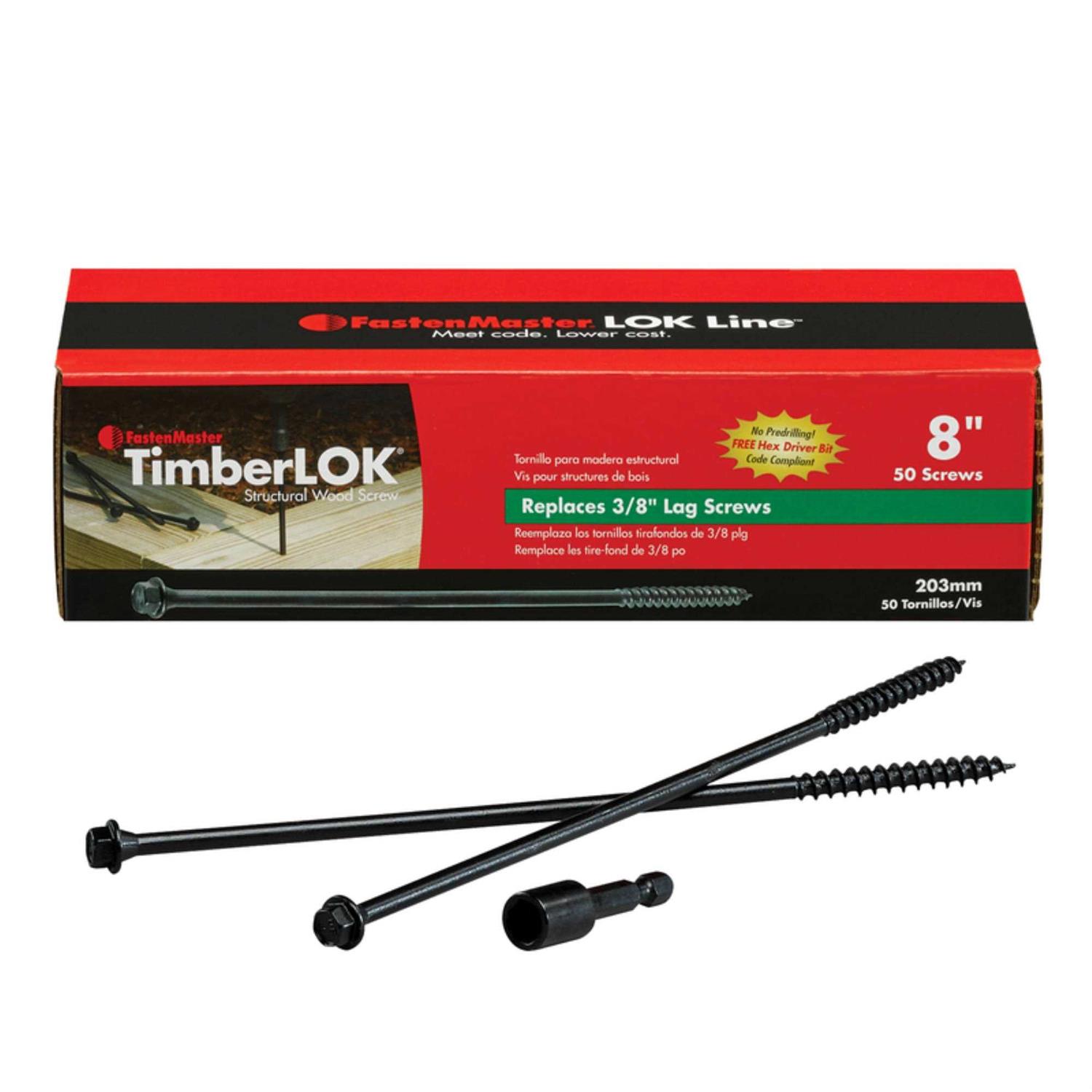 FastenMaster ThruLok Screw Bolt - Zenithce