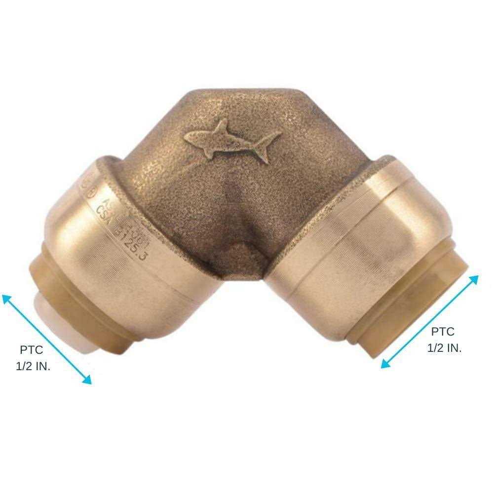 SharkBite 1/2 Coupling U008LFA - Zenithce
