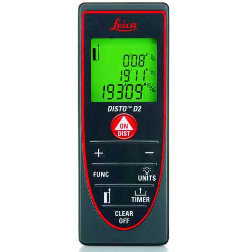 Leica Disto D2 Laser Distance Meter - Zenithce