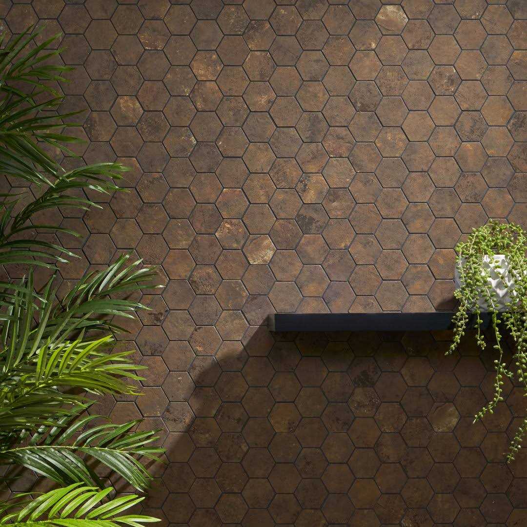 Ivy Hill Tile Mantis 11.02 in. x 11.41 in. Matte Porcelain Floor and Wall Mosaic Tile - Zenithce