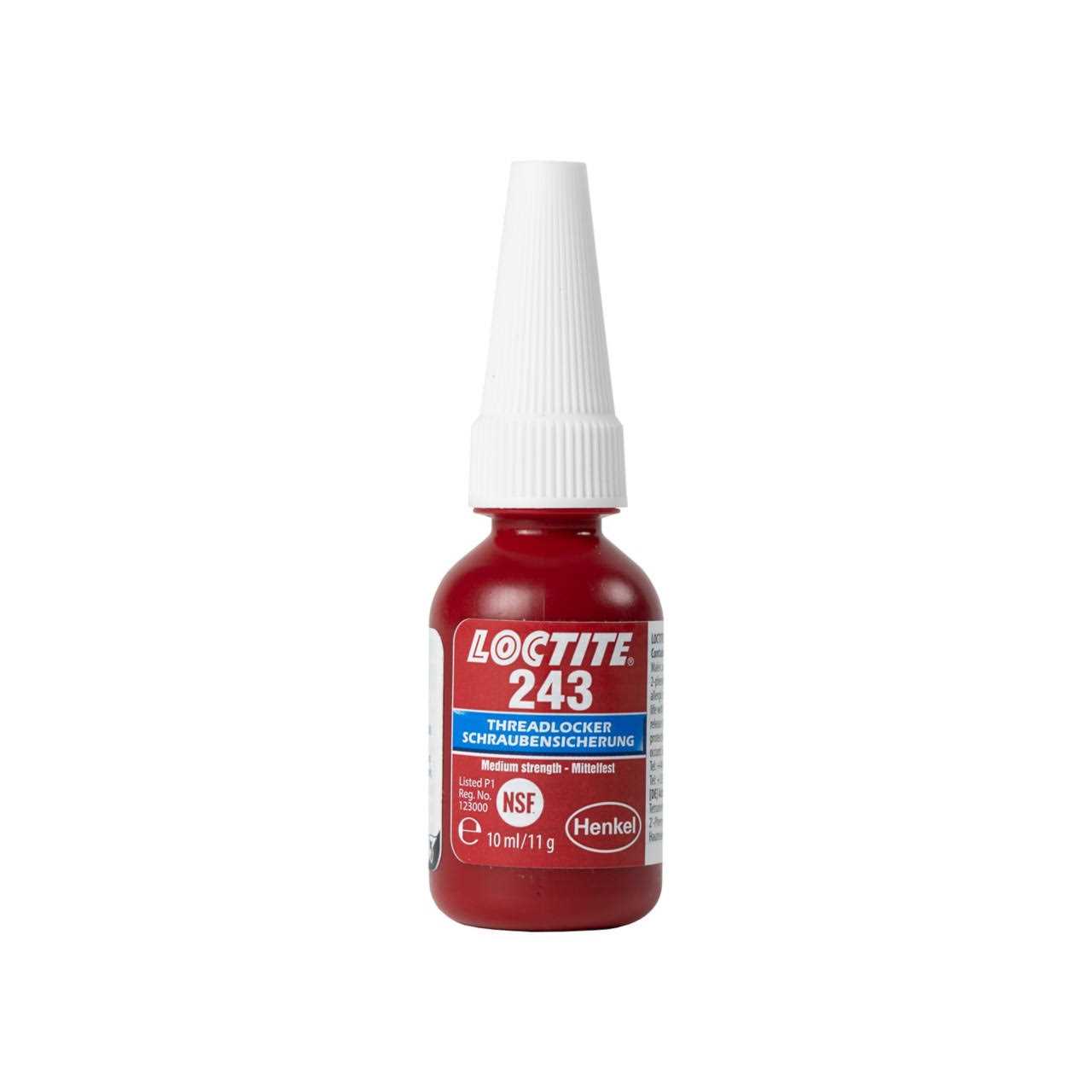 Loctite 243 Medium Strength Threadlocker - Zenithce