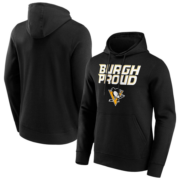 Pittsburgh Penguins Black Hometown Graphic Hoodie - Zenithce