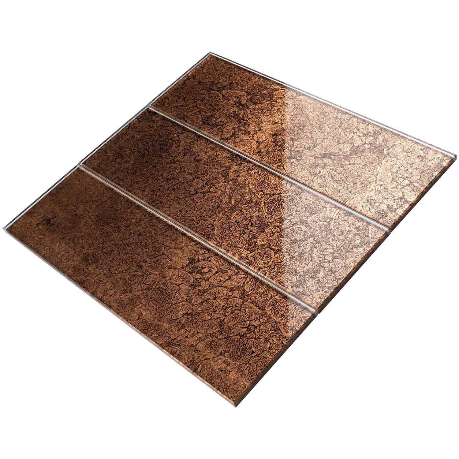 Crystile 4 x 12 Glass Mosaic Subway Tile Supreme Tile - Zenithce