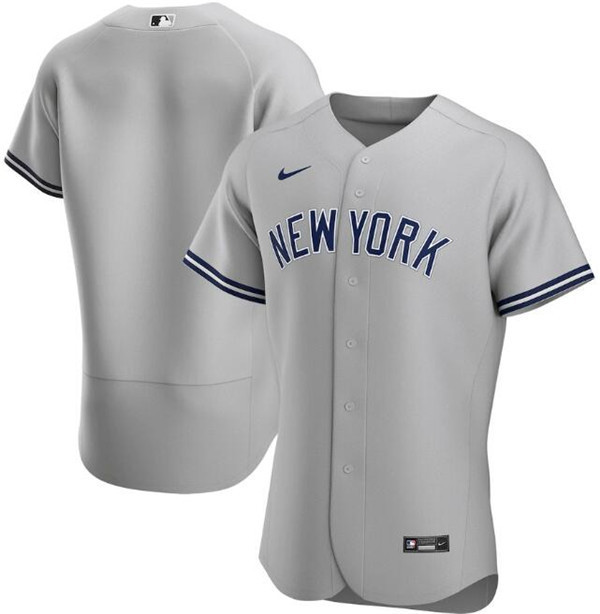 New York Yankees Grey Flex Base Stitched Jersey - Zenithce