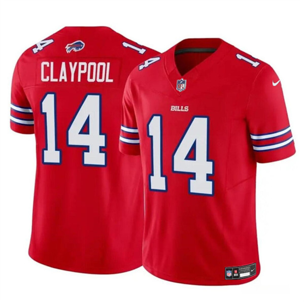 Buffalo Bills #14 Chase Claypool Red 2024 F.U.S.E. Vapor Untouchable Limited Stitched Jersey - Zenithce