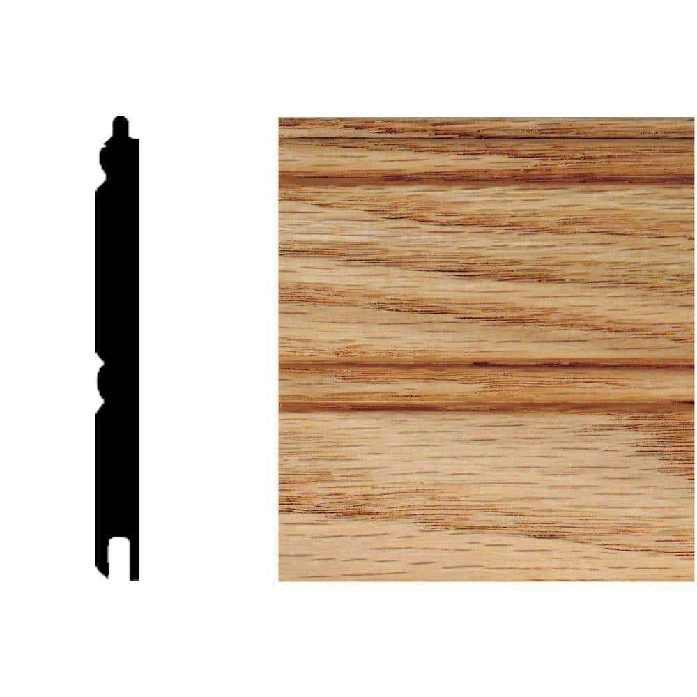 HOUSE OF FARA 3/8 in. x 3/8 in. x 3-1/4 in. Pine Wood Radius Baseboard Corner Block Moulding - Zenithce