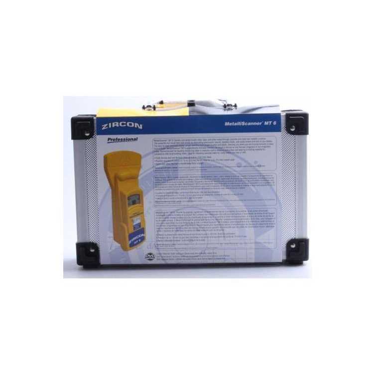 Zircon MetalliScanner MT6 Professional Metal Detector - Zenithce