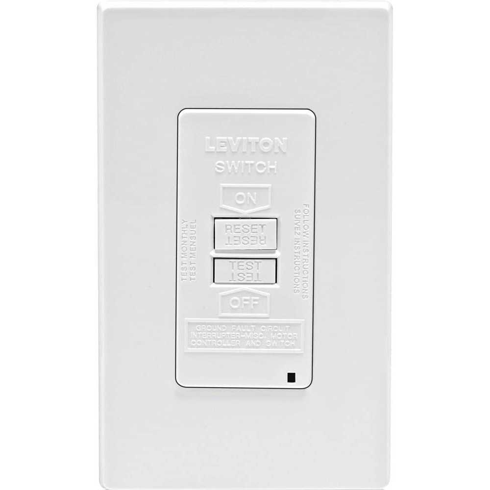 Leviton GFPL2-PLW 20A 125V Receptacle White - Zenithce