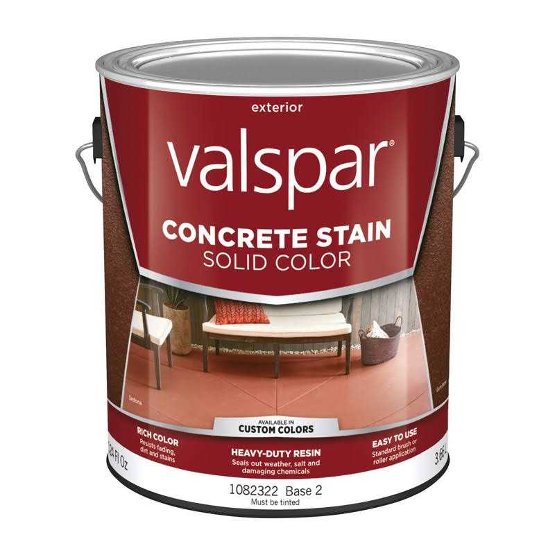 Valspar Base Solid Concrete Stain - Zenithce