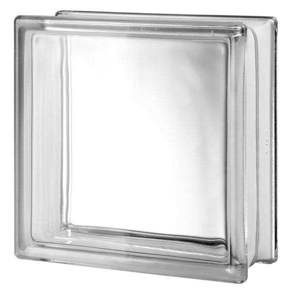 Quality Glass Block 9 1/4 x 2 1/8 x 4 1/2 Clear Rettangloare Vetropieno Glass Brick - Zenithce