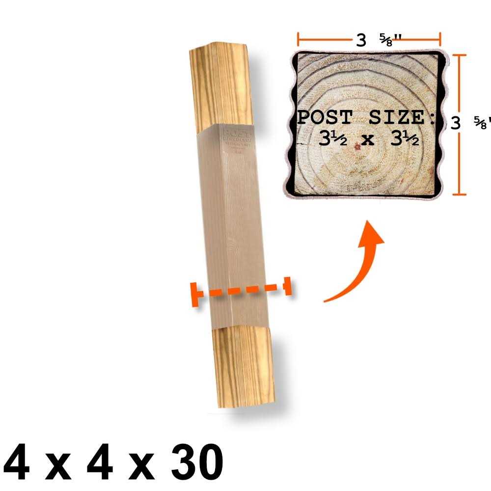Post Protector 30 in. in-Ground Fence Post Decay Protection - Zenithce