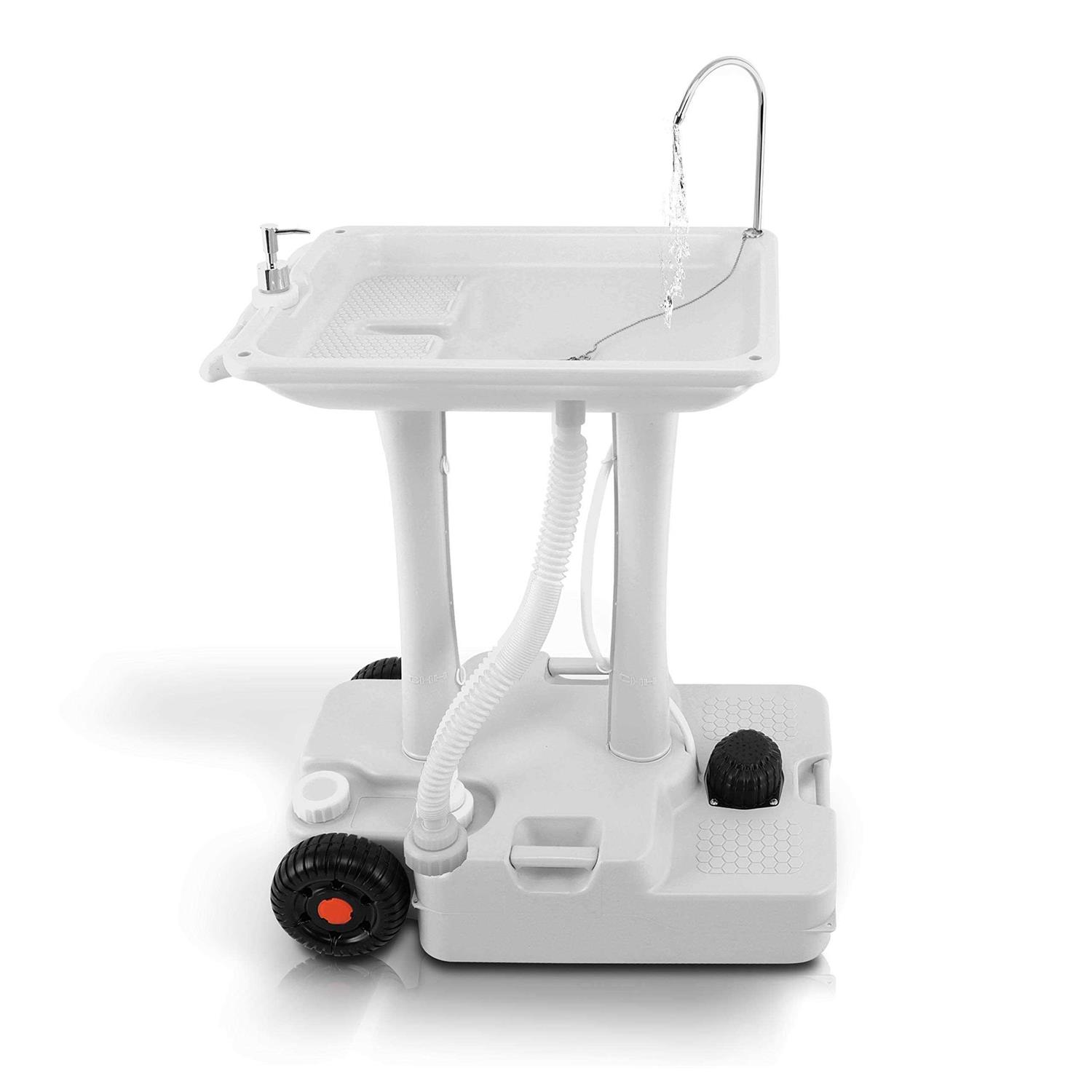 Serenelife Portable Hand-Wash Sink / Faucet Station - Zenithce