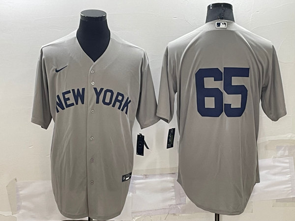New York Yankees #65 Nestor Cortes Gray Field Of Dreams Cool Base Stitched Baseball Jersey - Zenithce