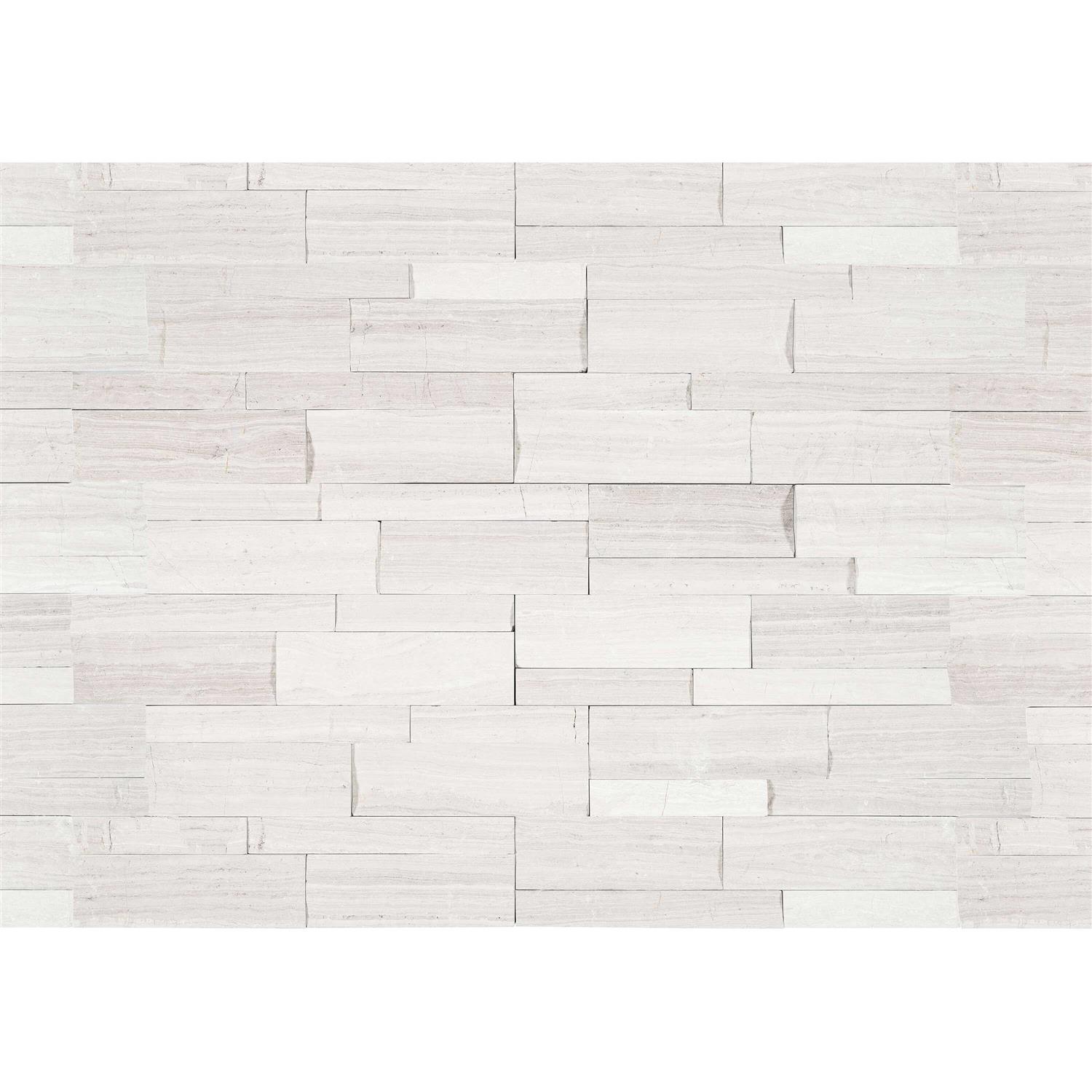Satori Marfil Polished 10-in x 12-in Polished Natural Stone Marble Brick Subway Wall Tile 20-605 - Zenithce
