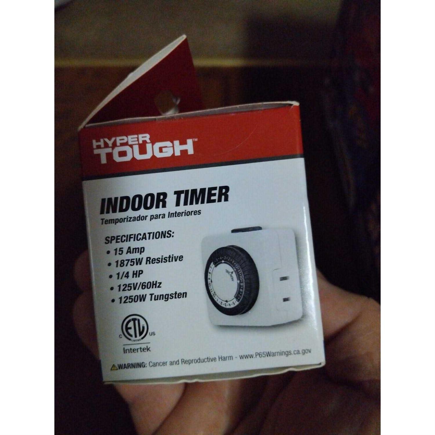 Hyper Tough Indoor Analog Timer - Zenithce