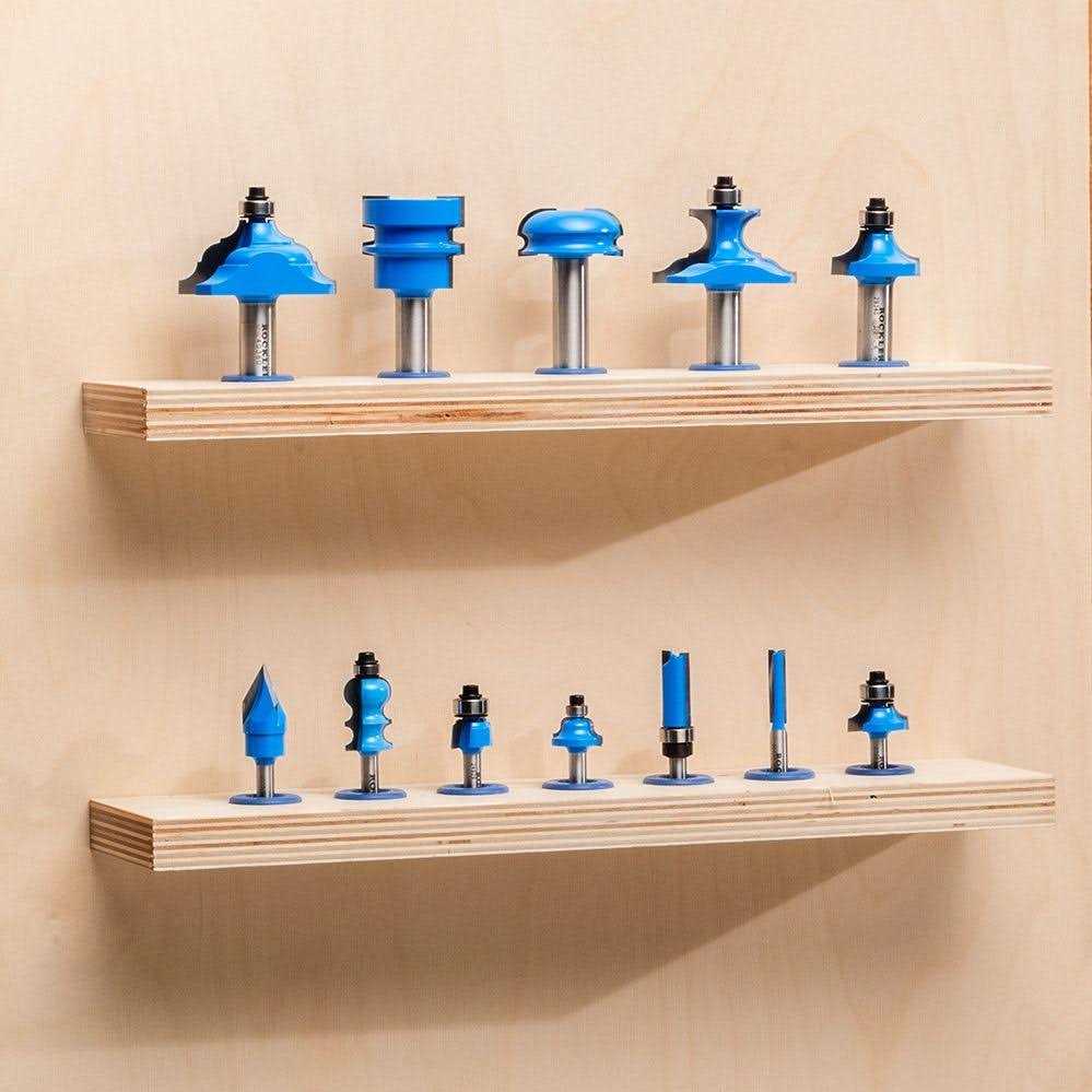 Rockler Router Bit Set-Up Jig for 40431 Shaker Stile and Rail Router Bits - Zenithce