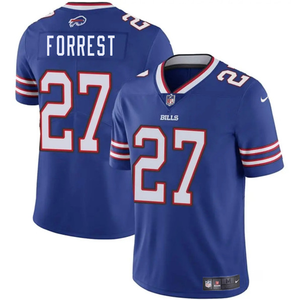 Buffalo Bills #27 Darrick Forrest Blue 2025 Vapor Untouchable Limited Stitched Jersey - Zenithce