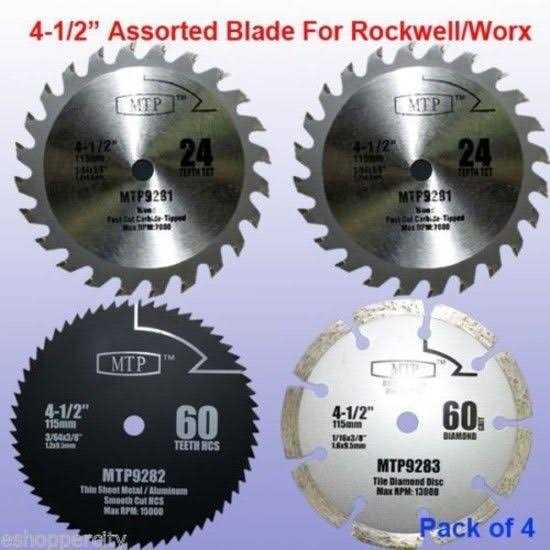 Mtp Assort 3 inch Wood Plastic Metal Masonry Cutting Wheel for Dremel Saw Max - Zenithce
