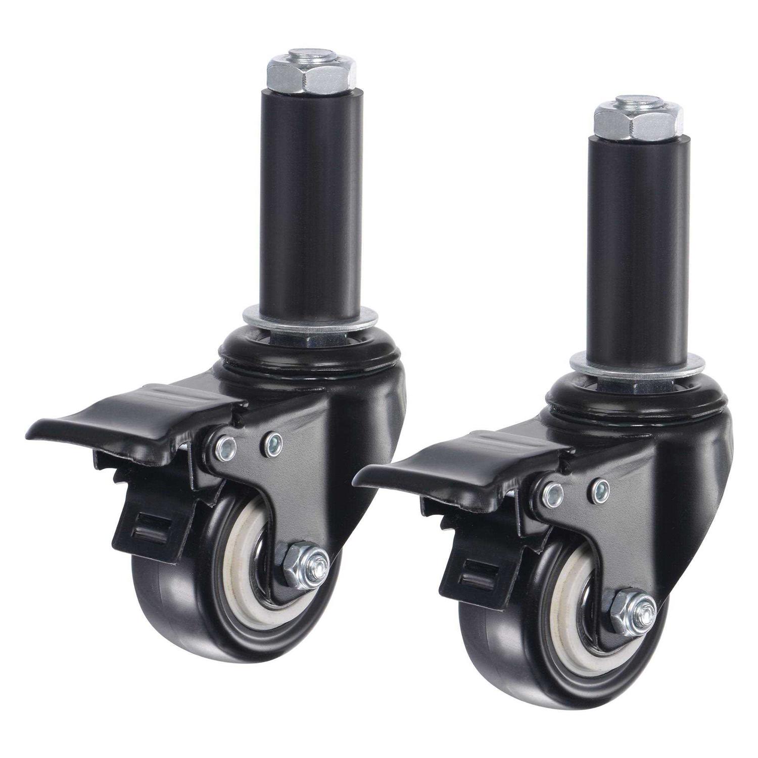 Uxcell Swivel Expanding Stem Caster Capacity for Kitchen Prep PVC - Zenithce